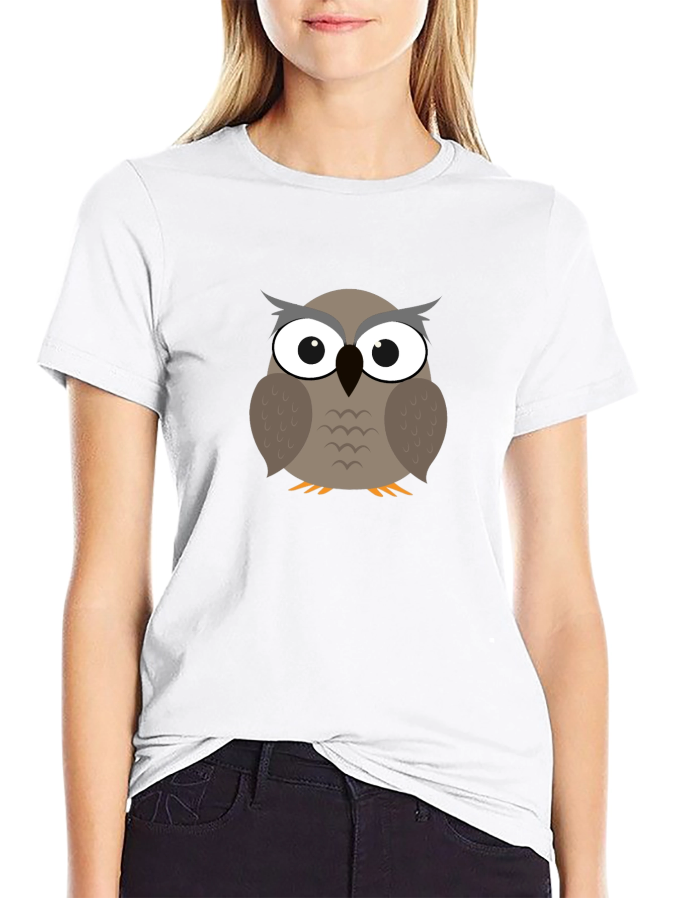 Owl Graphic Tee - Mens Short Sleeve T-Shirt