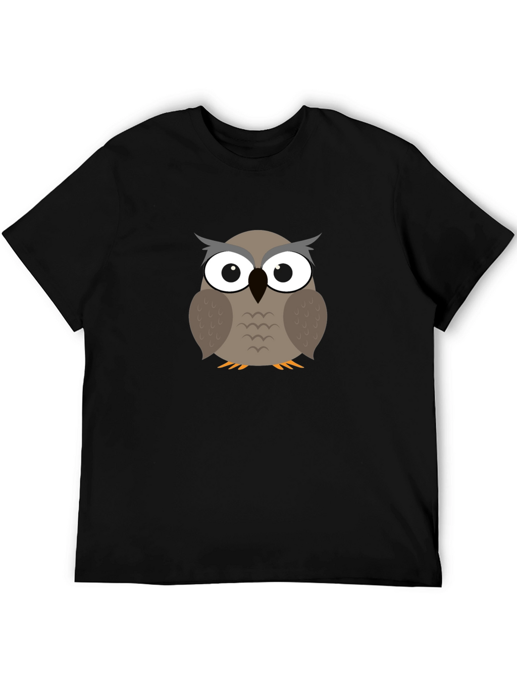 Owl Graphic Tee - Mens Short Sleeve T-Shirt