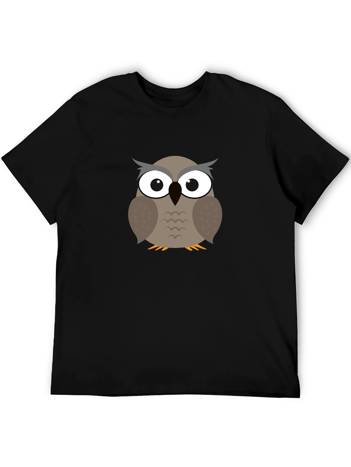 Owl Graphic Tee - Mens Short Sleeve T-Shirt