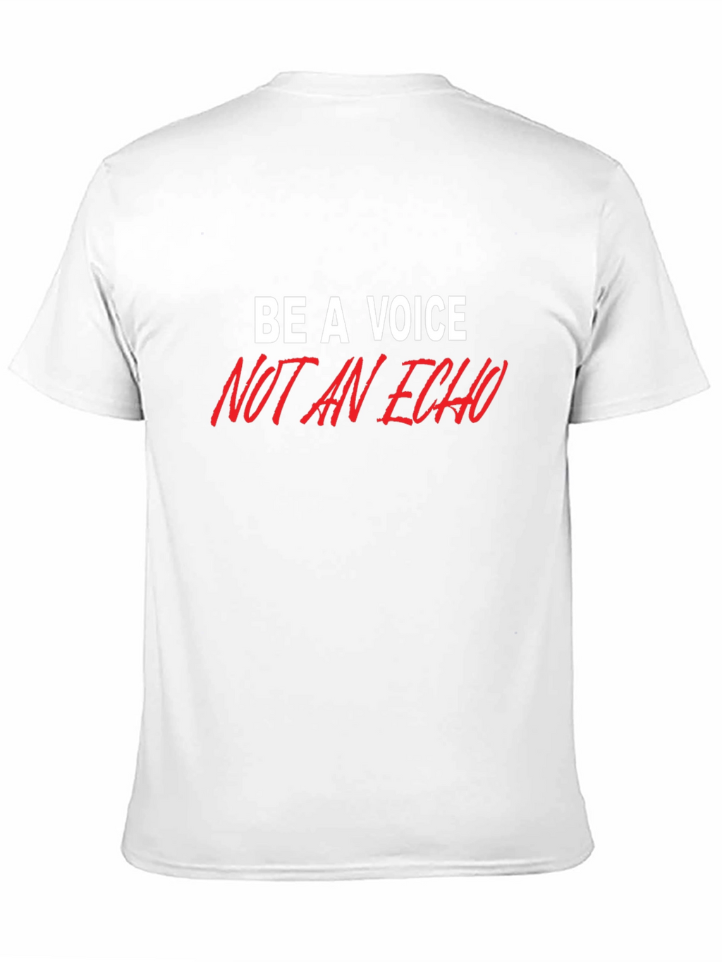 Be A Voice Graphic Tee - Stylish Black T-Shirt