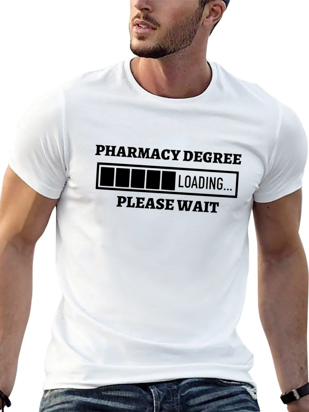 Pharmacy Degree Loading T-Shirt