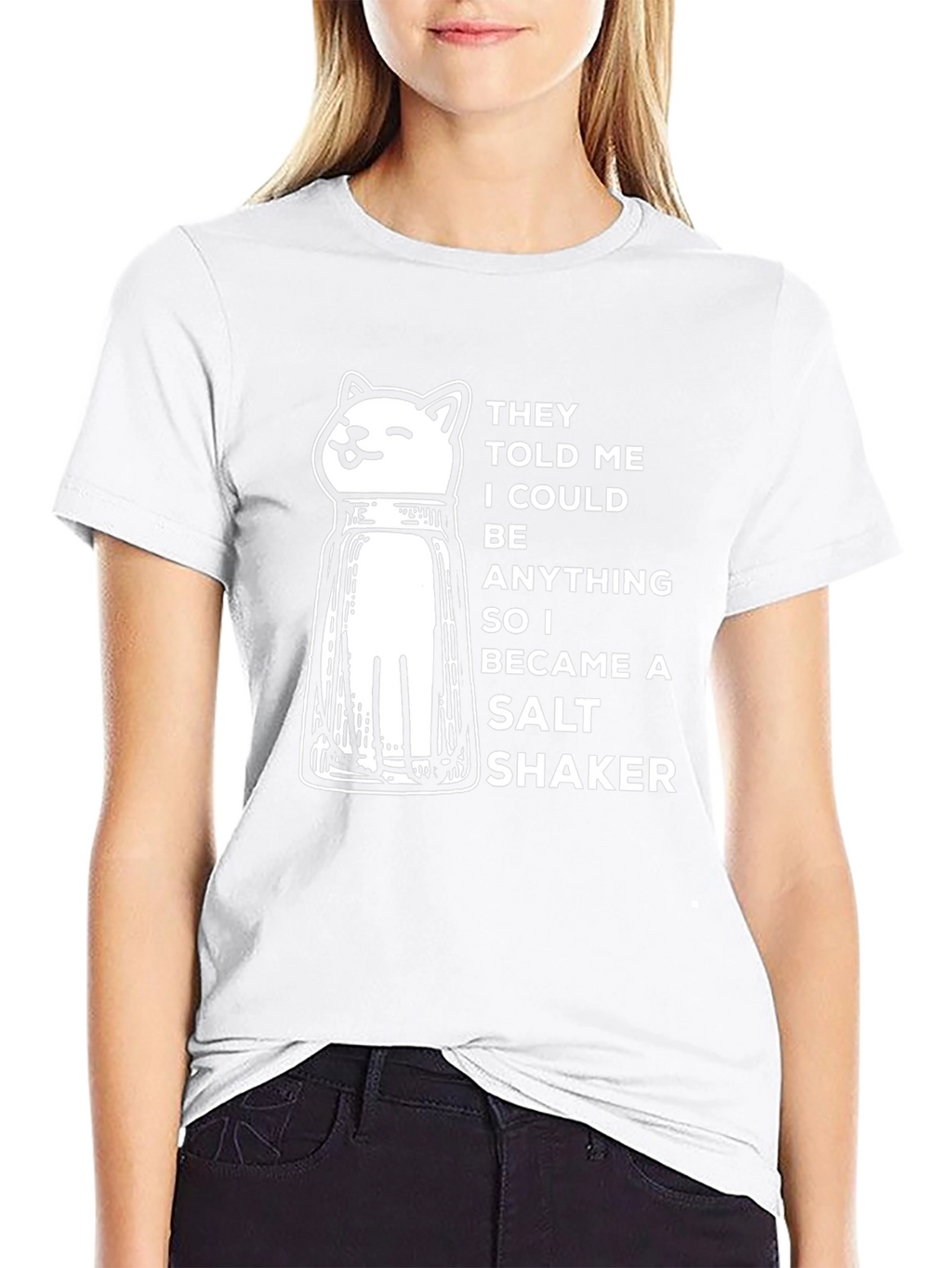 Cat Salt Shaker T-Shirt - Be Anything