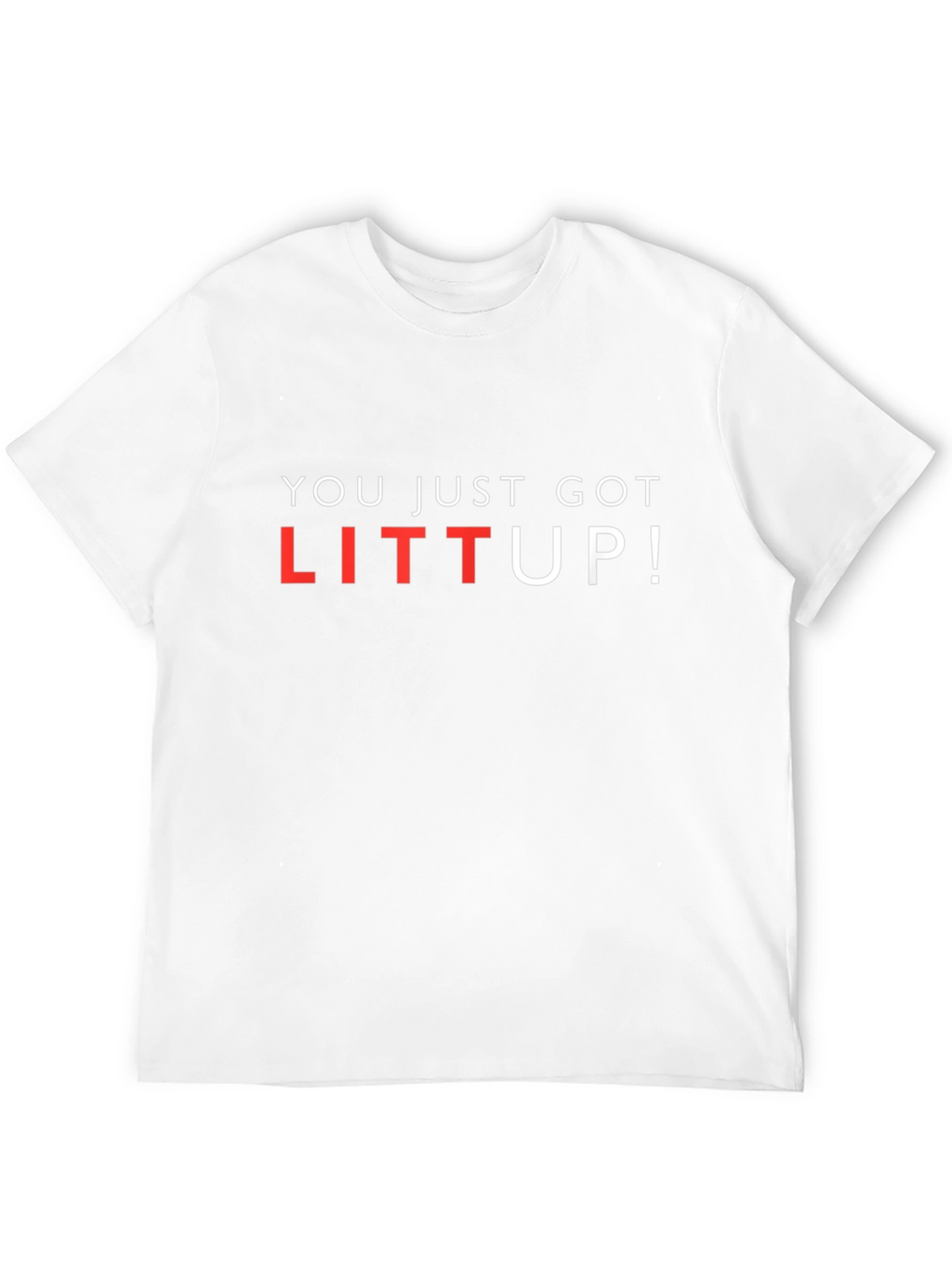 LITT UP! Graphic T-Shirt - Bold Statement Tee