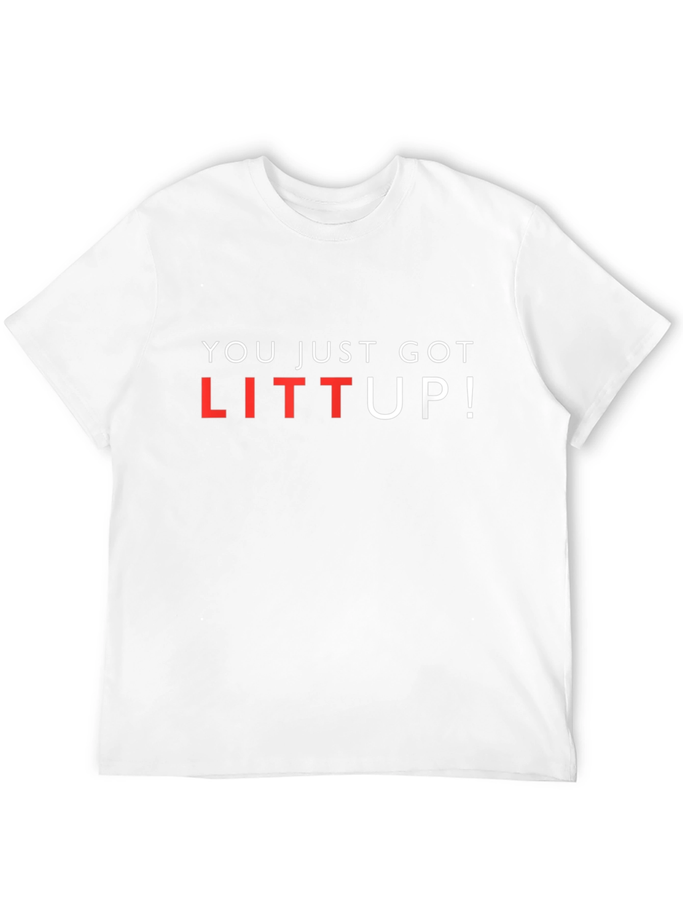 LITT UP! Graphic T-Shirt - Bold Statement Tee