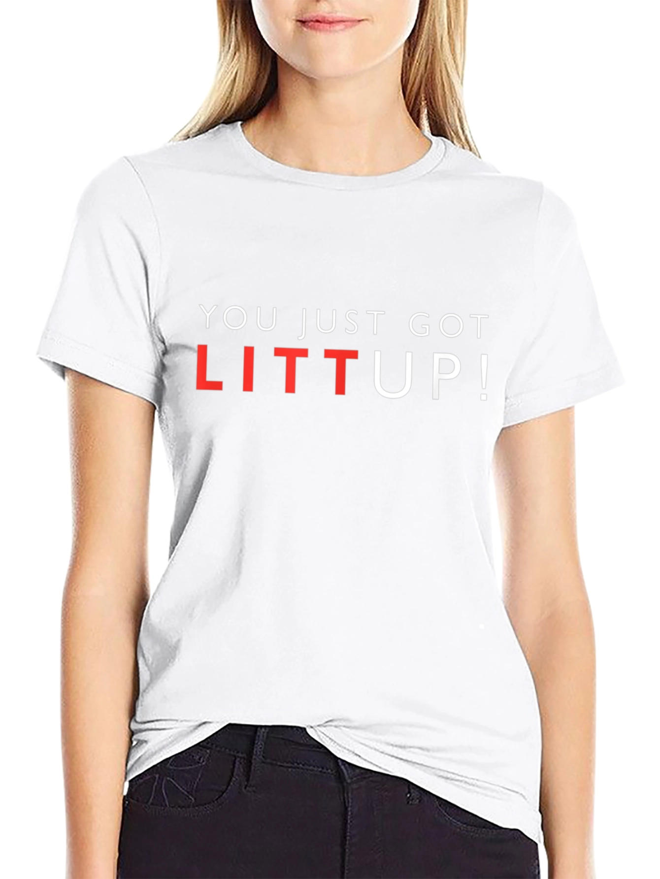 LITT UP! Graphic T-Shirt - Bold Statement Tee
