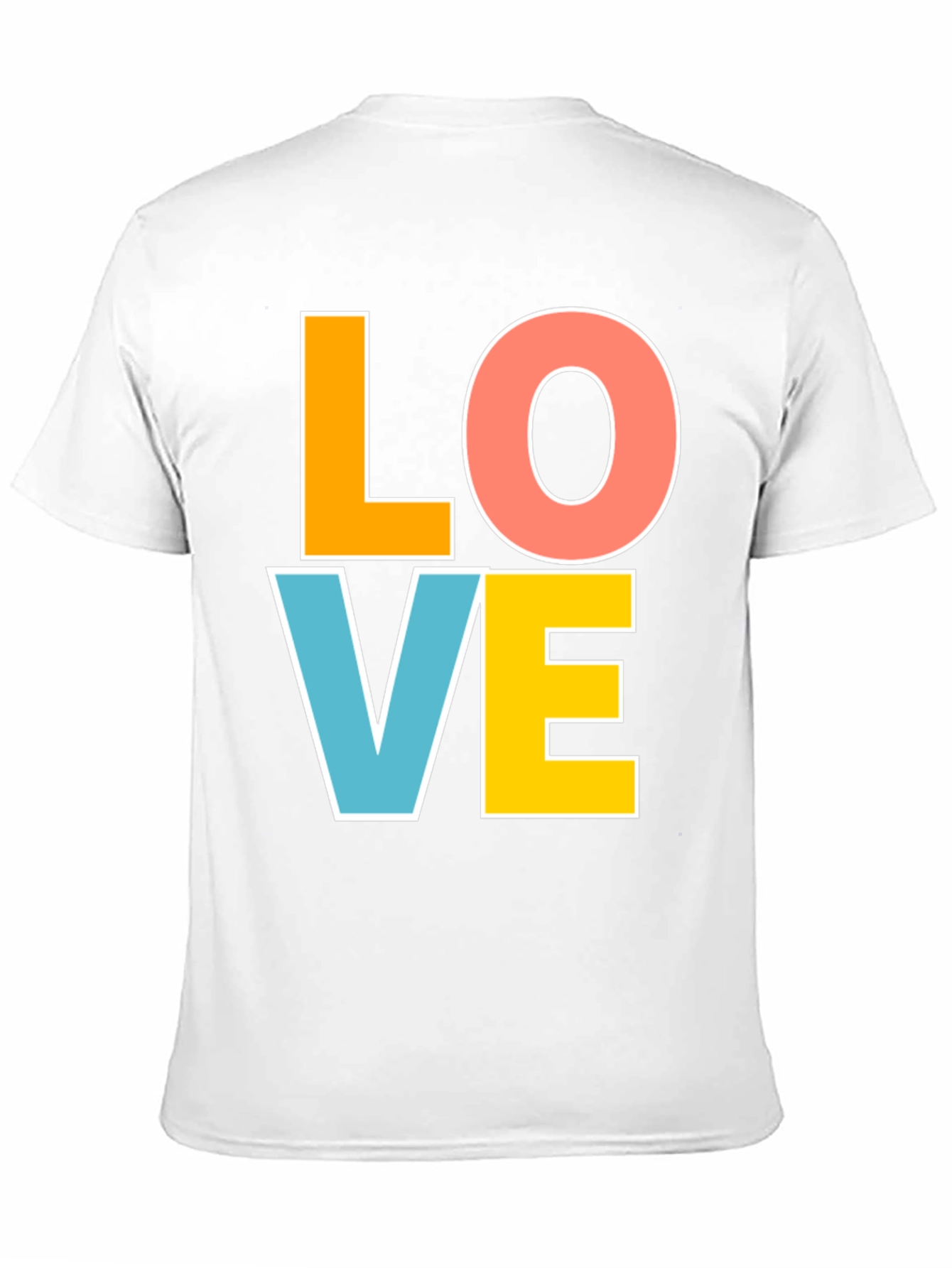 Love Graphic T-Shirt - Bold & Colorful Design