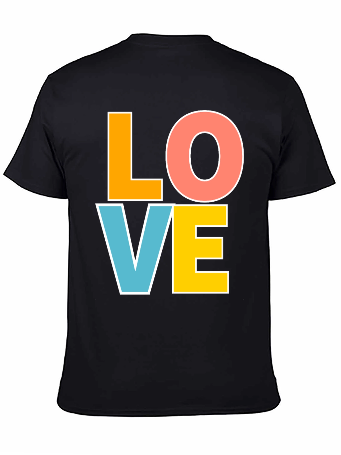 Love Graphic T-Shirt - Bold & Colorful Design