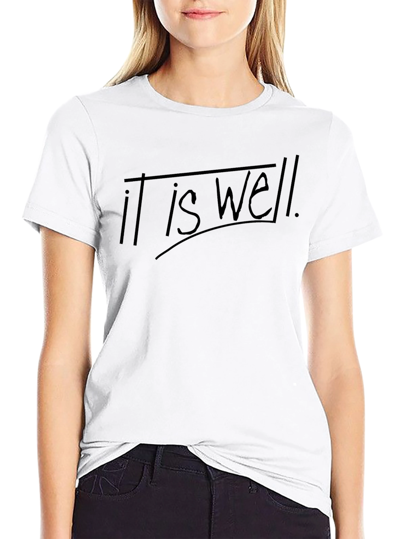 It Is Well T-Shirt - Comfortable Everyday Wear