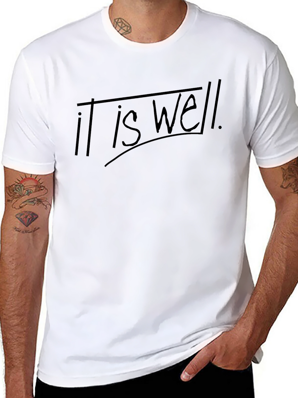 It Is Well T-Shirt - Comfortable Everyday Wear