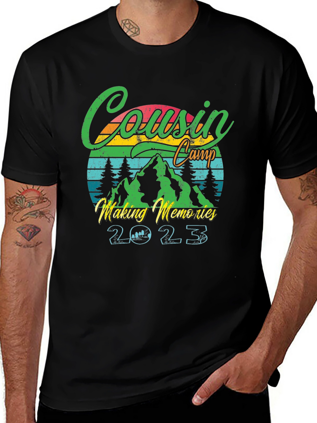 Cousin Camp 2023 Graphic T-Shirt