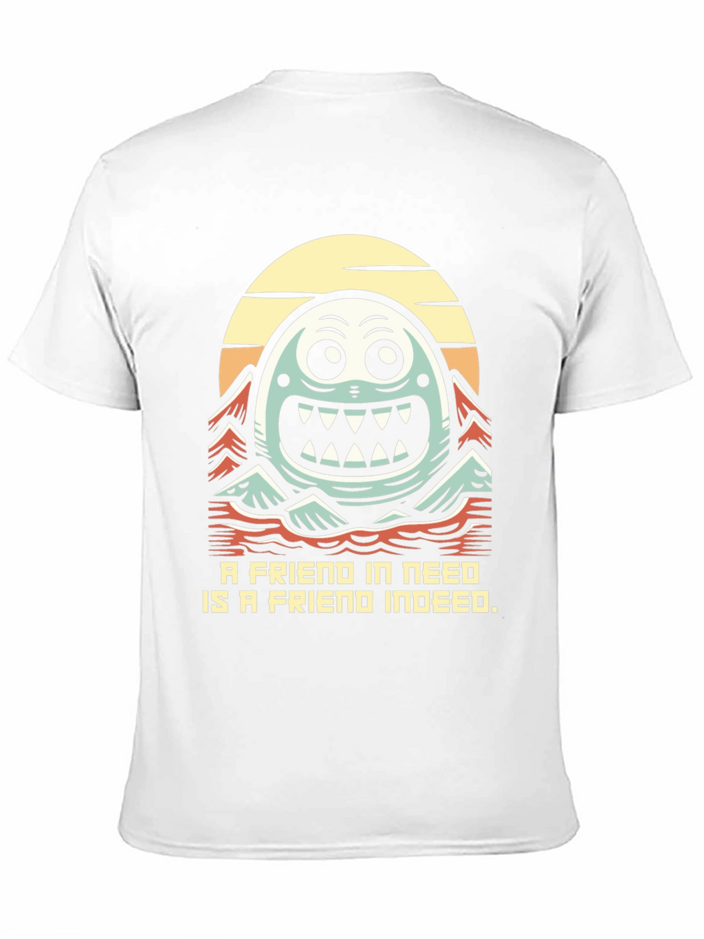 Funny Monster Friend T-Shirt - A Friend Indeed