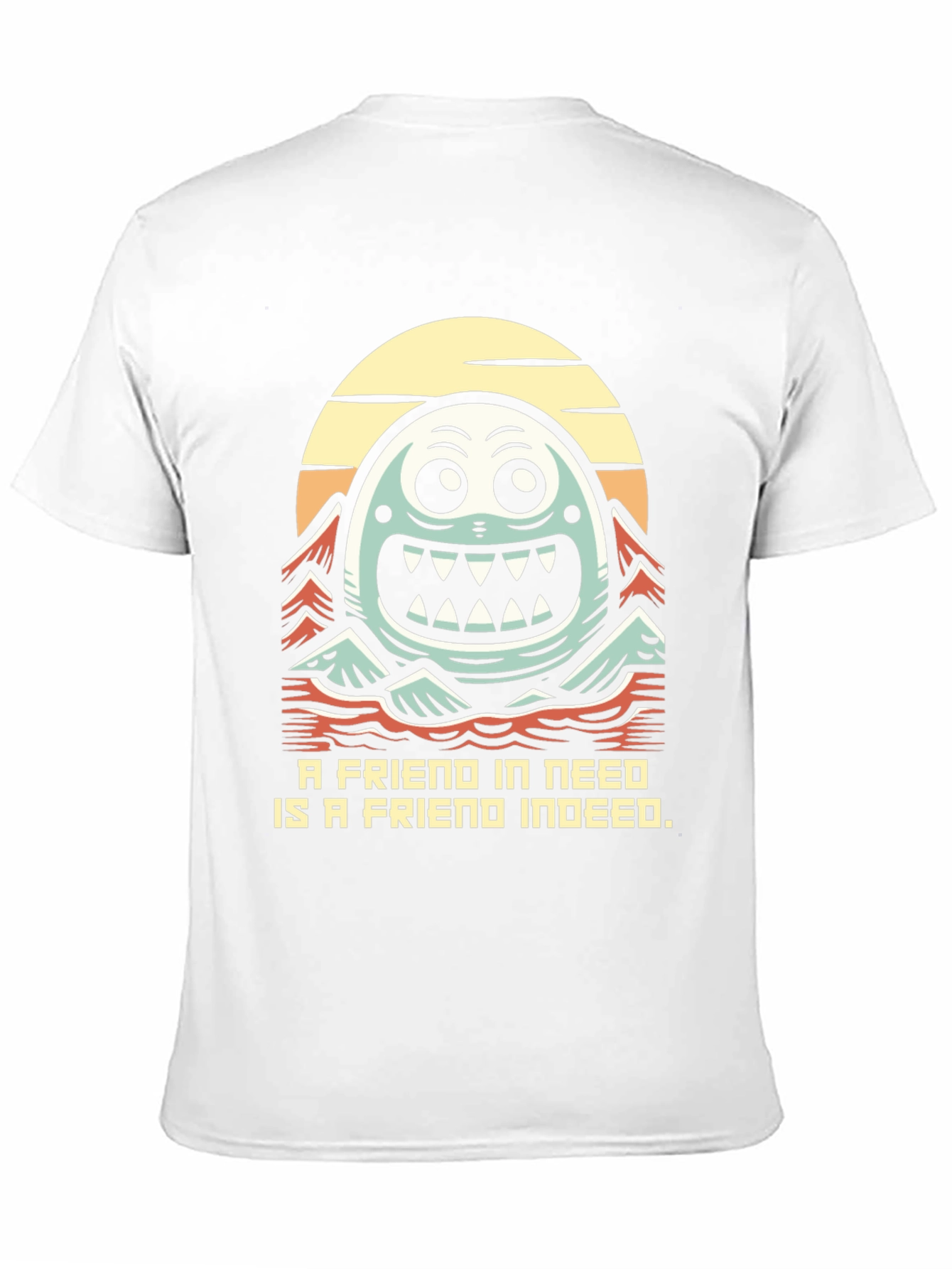 Funny Monster Friend T-Shirt - A Friend Indeed