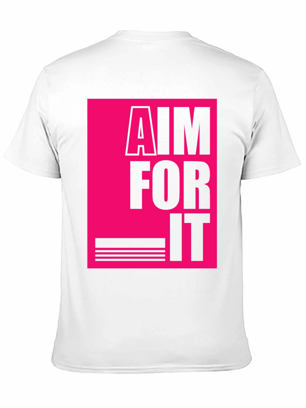 Aim For It Graphic T-Shirt - Black Tee