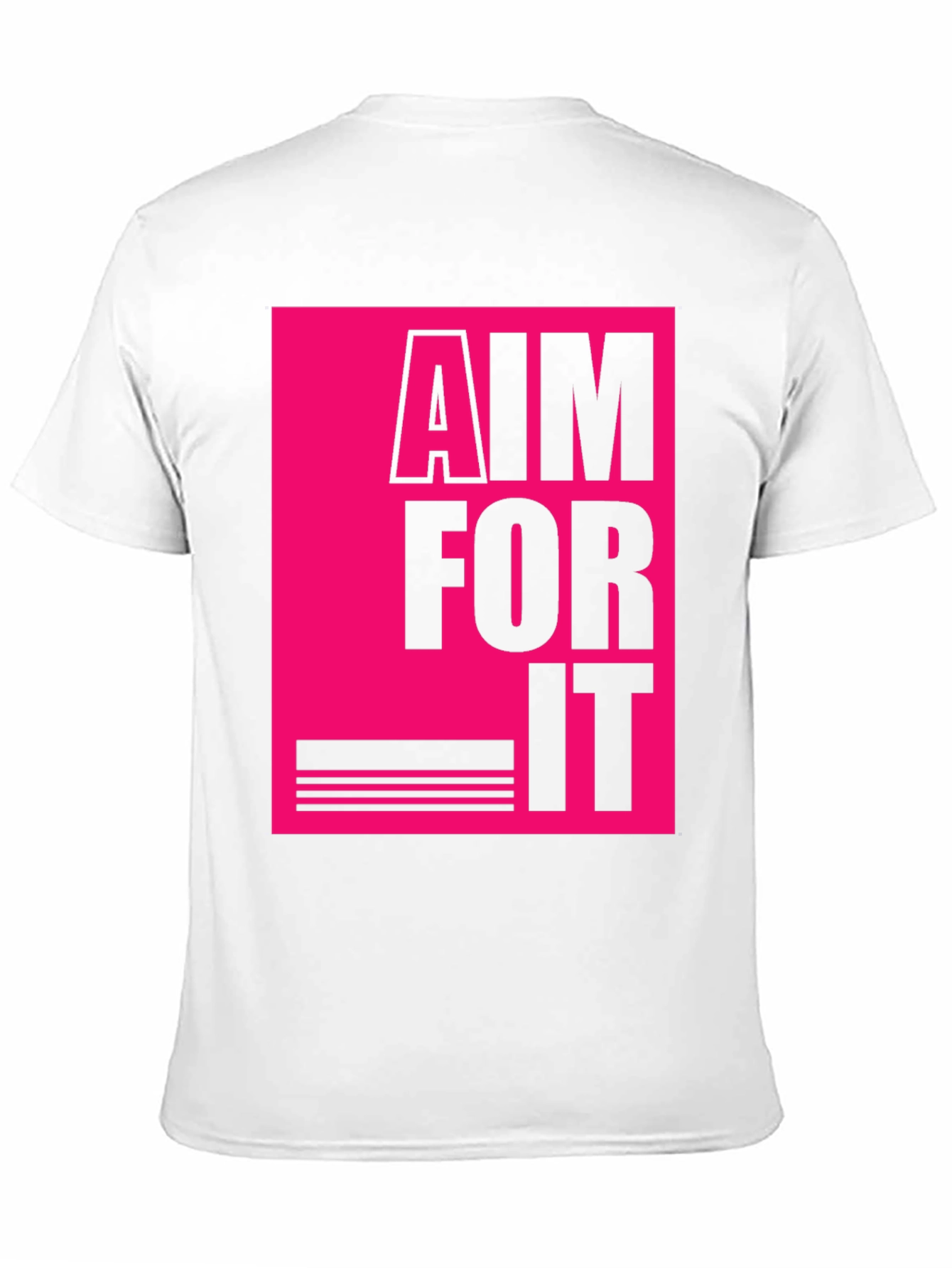 Aim For It Graphic T-Shirt - Black Tee