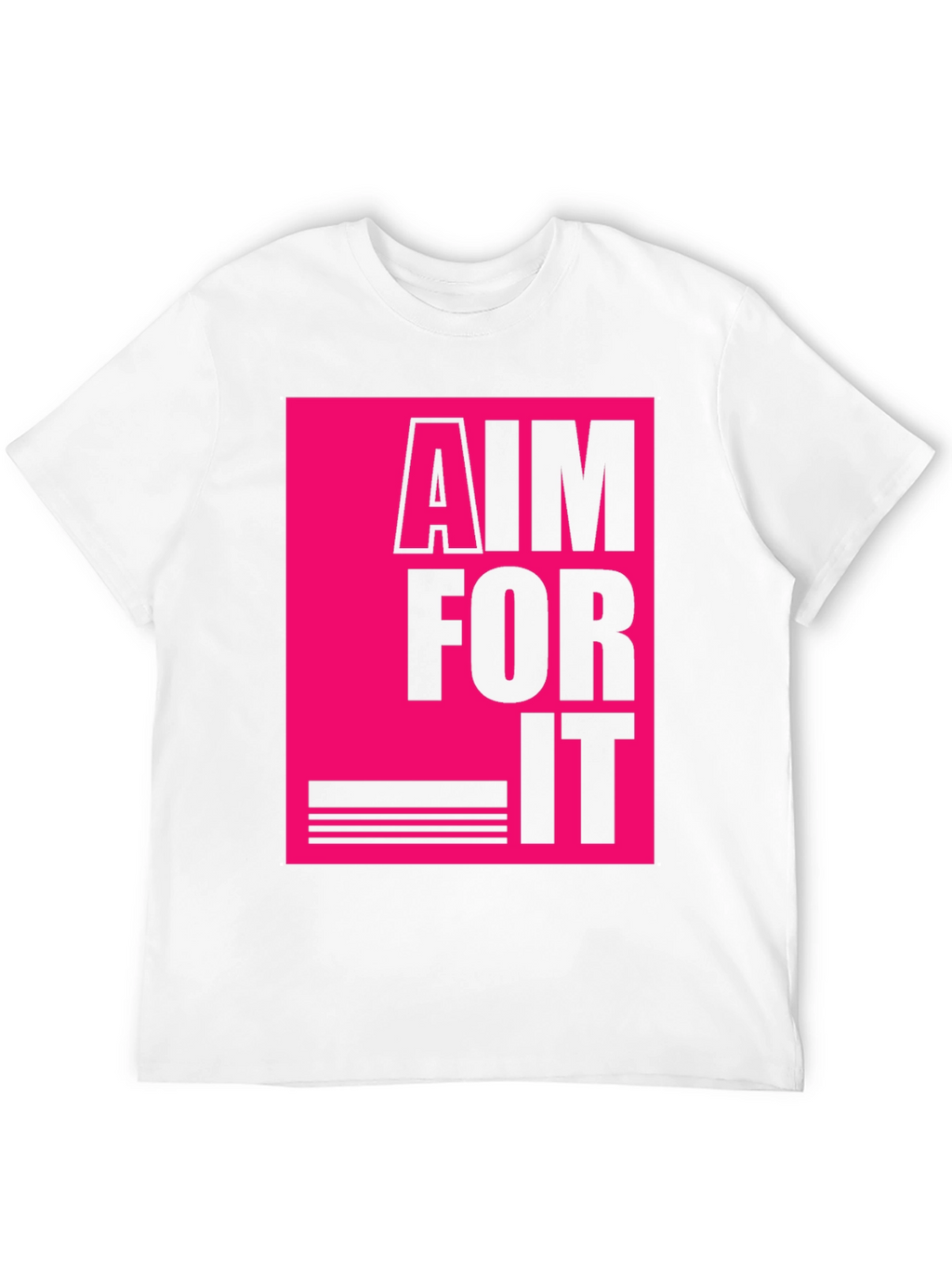 Aim For It Graphic T-Shirt - Black Tee