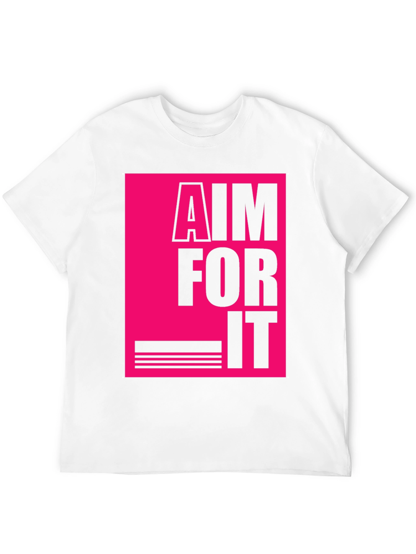 Aim For It Graphic T-Shirt - Black Tee