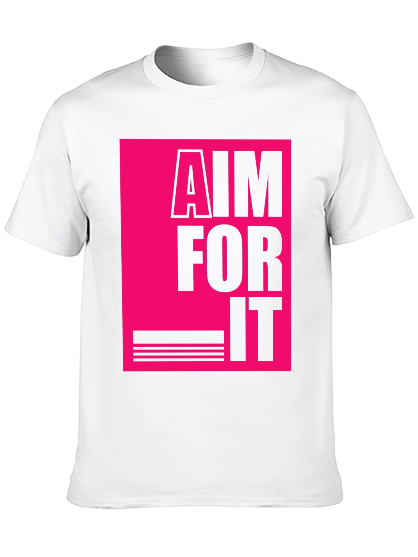 Aim For It Graphic T-Shirt - Black Tee
