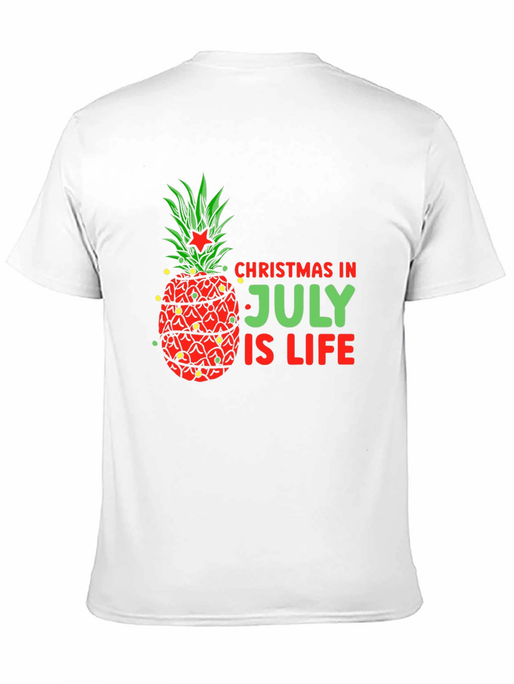 Christmas In July Pineapple T-Shirt