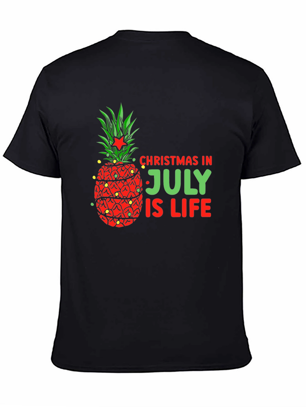 Christmas In July Pineapple T-Shirt