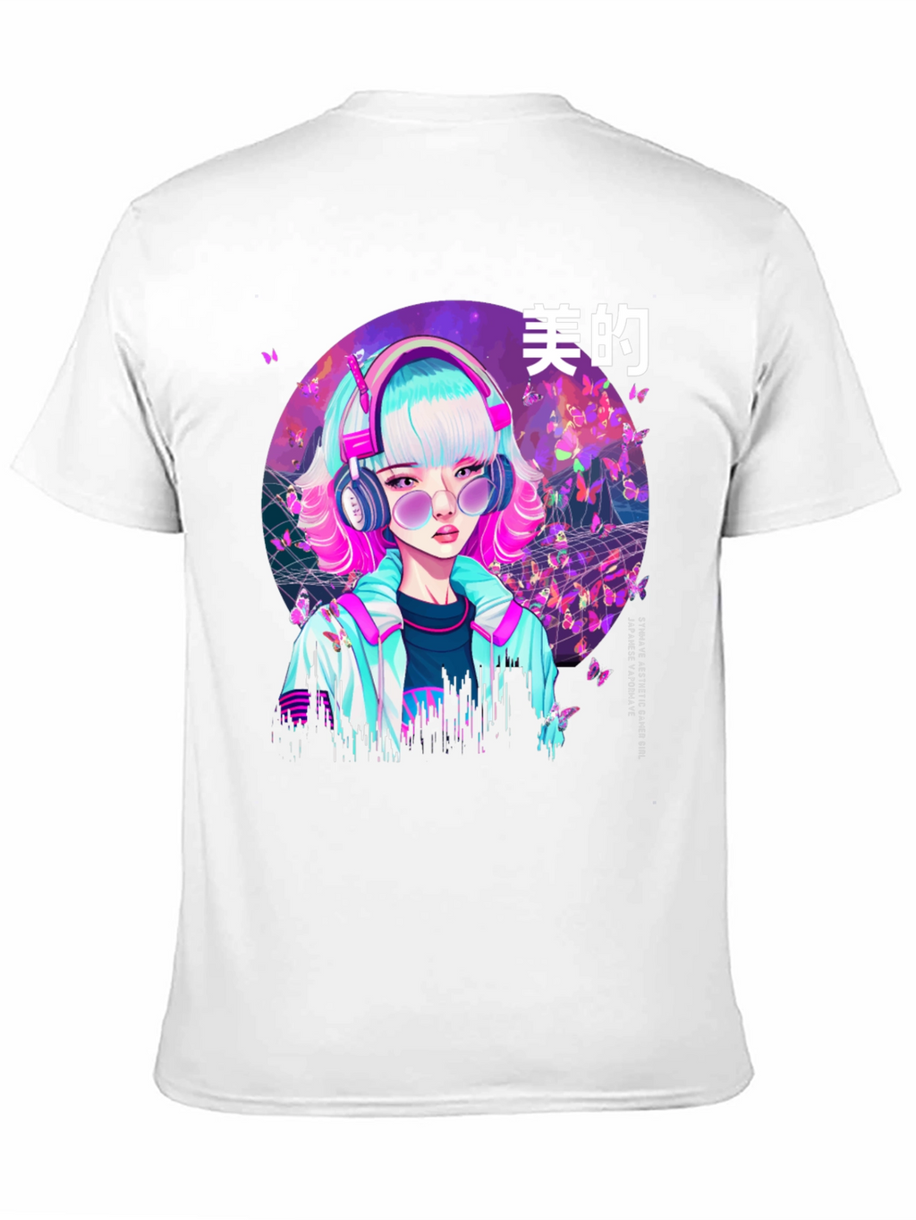 Vaporwave Aesthetic Anime Girl T-Shirt