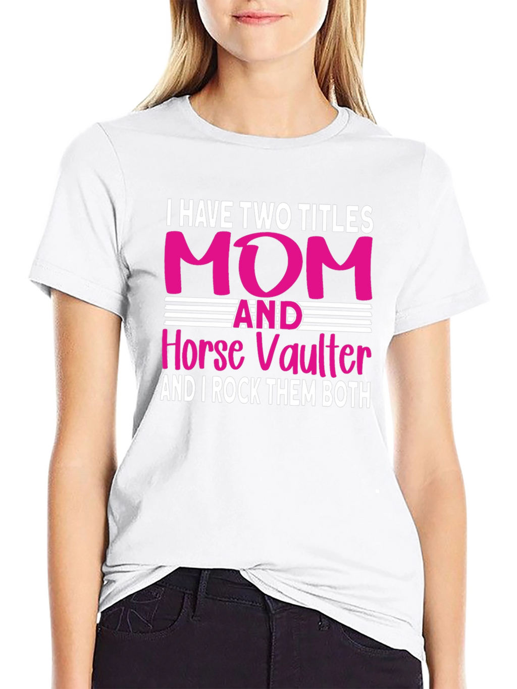 Mom and Horse Vaulter T-Shirt