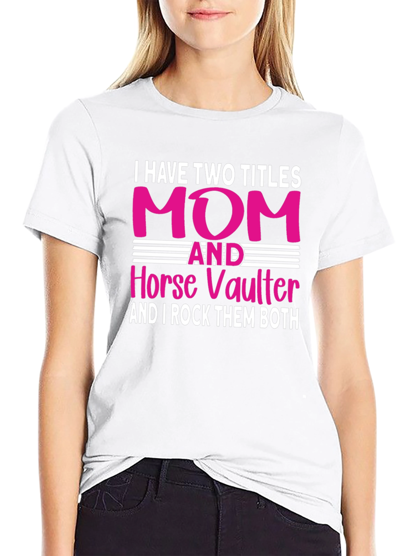 Mom and Horse Vaulter T-Shirt