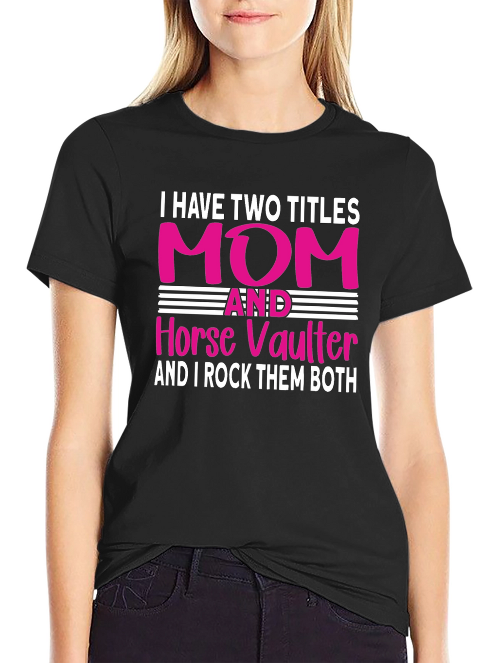 Mom and Horse Vaulter T-Shirt