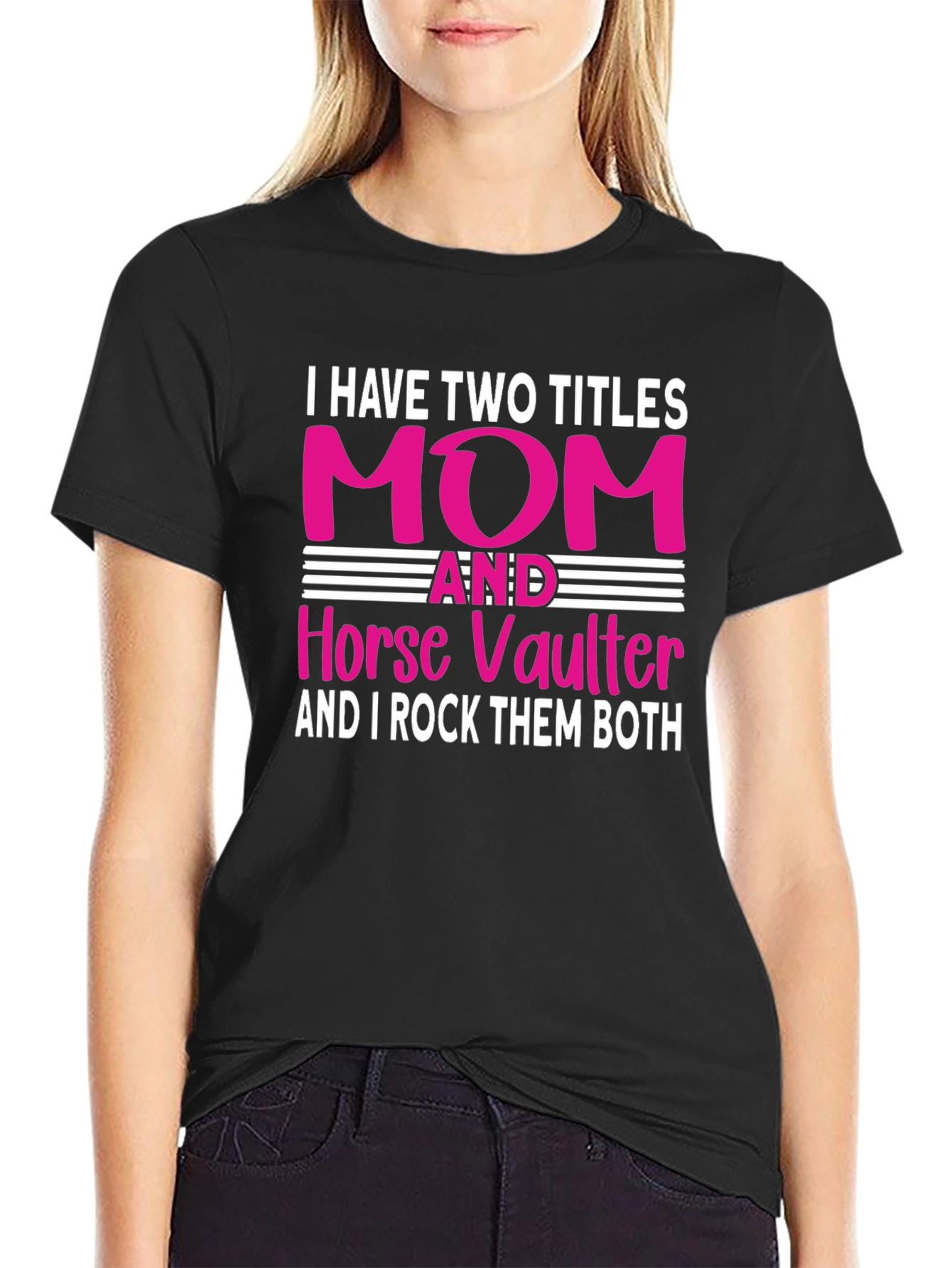 Mom and Horse Vaulter T-Shirt