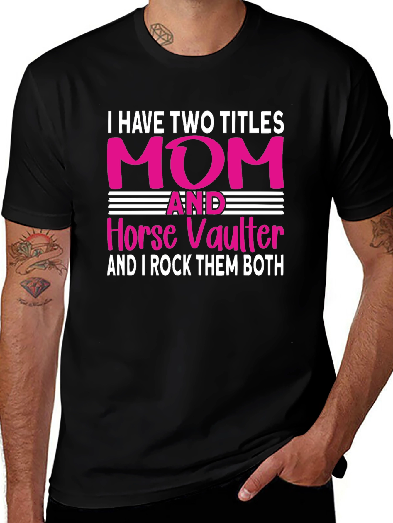 Mom and Horse Vaulter T-Shirt