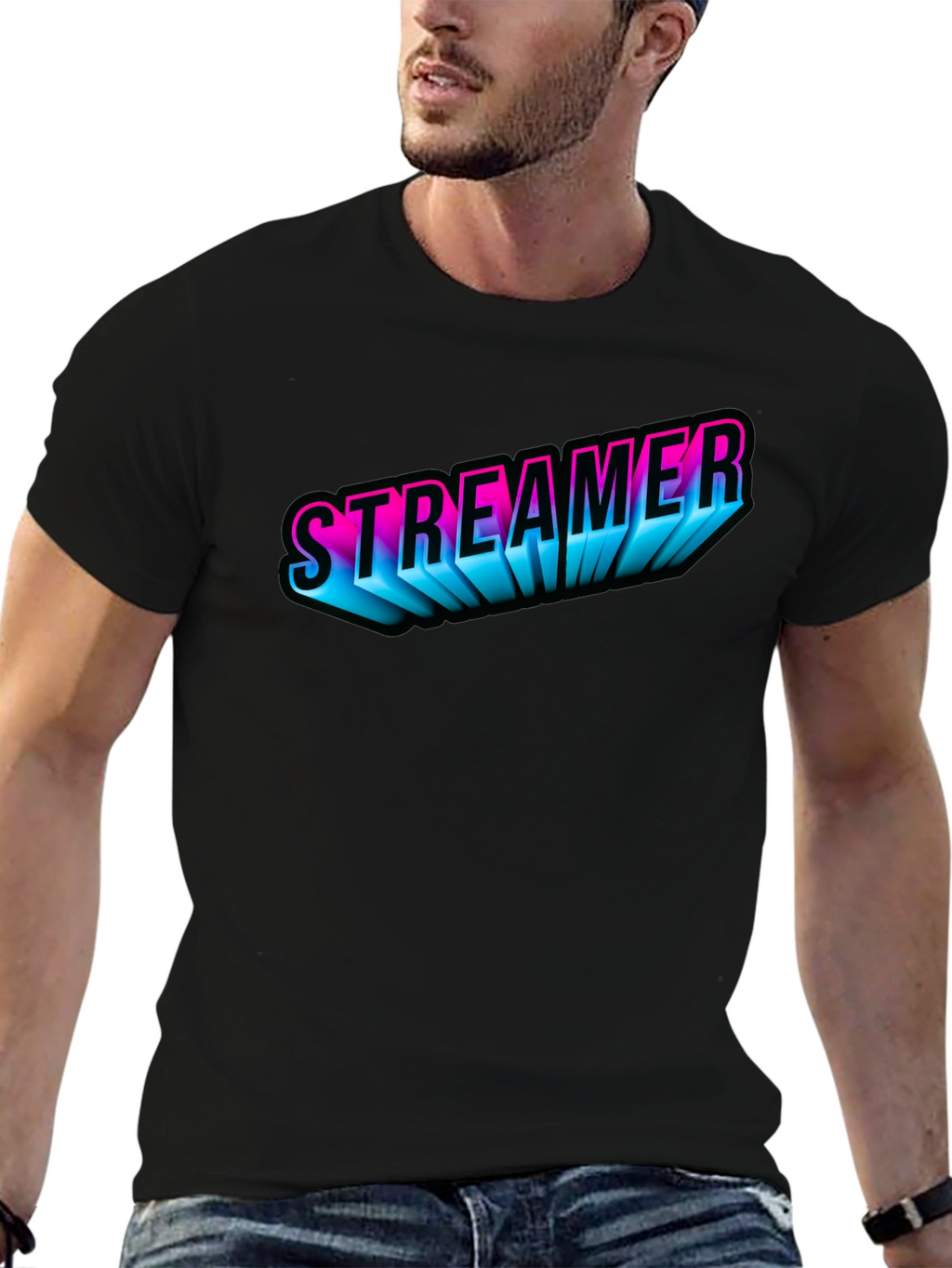 Streamer Retro Graphic Tee
