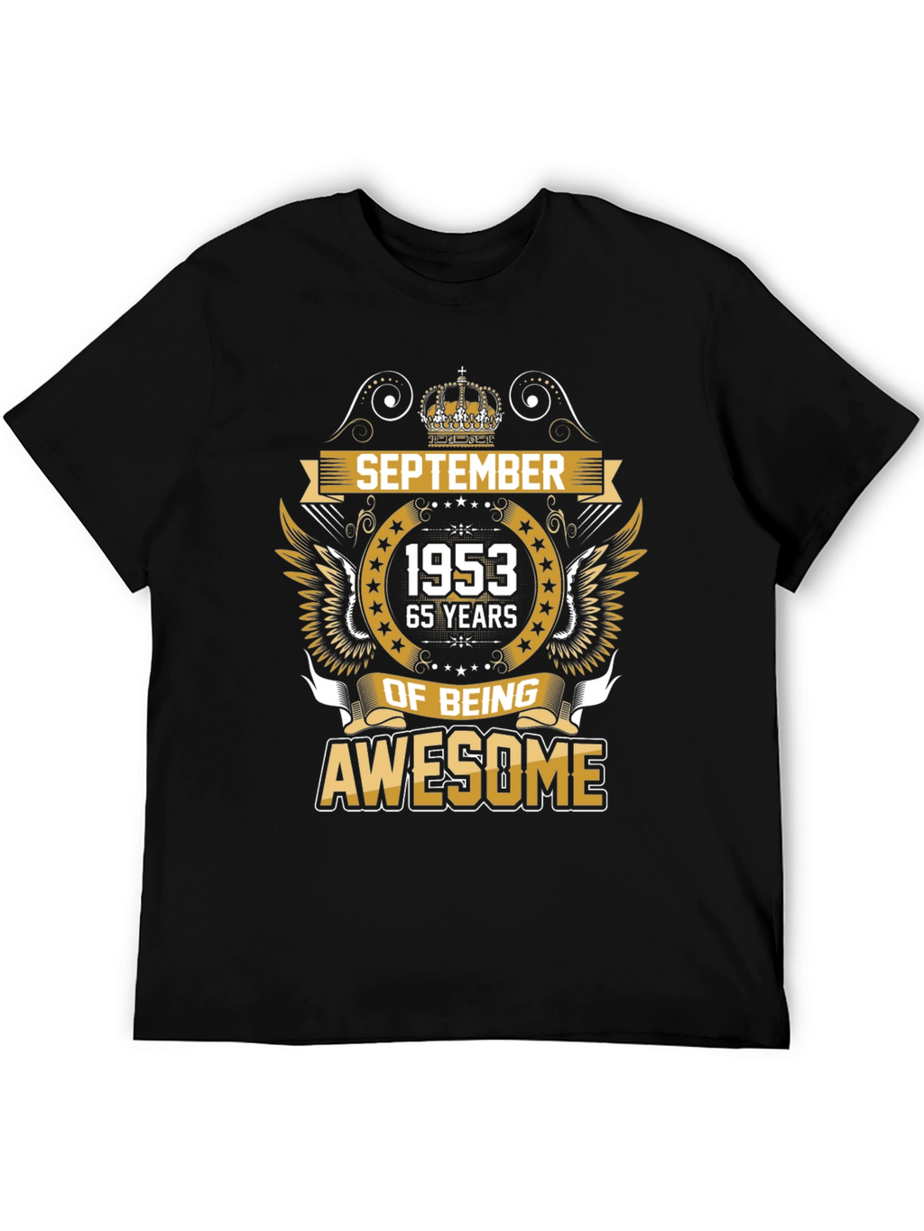 September 1953 Awesome Birthday T-Shirt