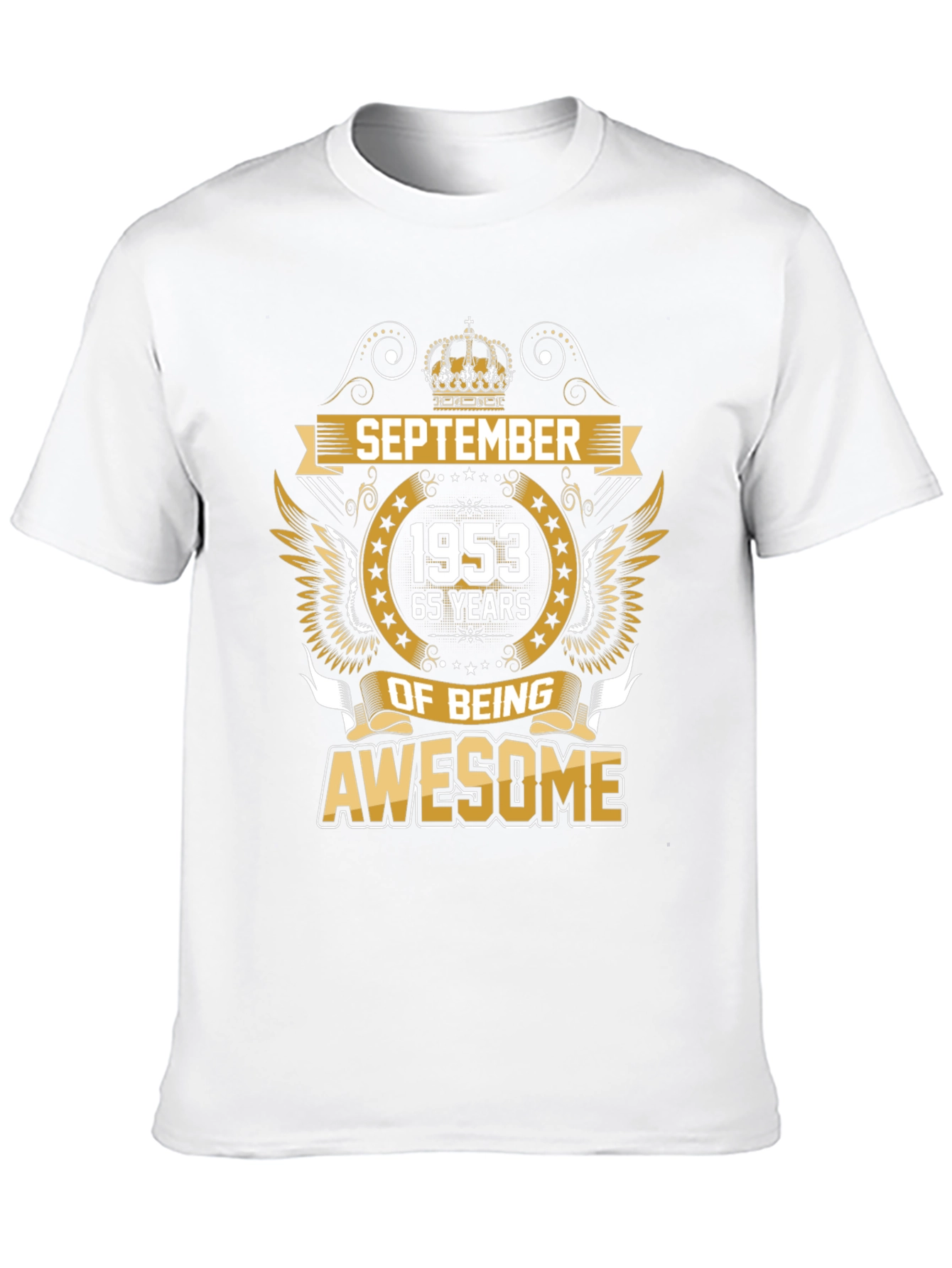 September 1953 Awesome Birthday T-Shirt