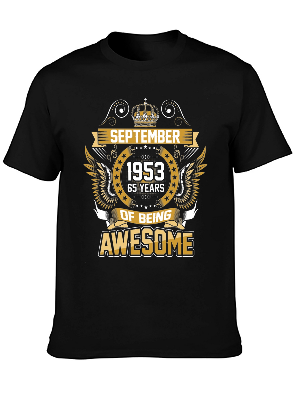 September 1953 Awesome Birthday T-Shirt