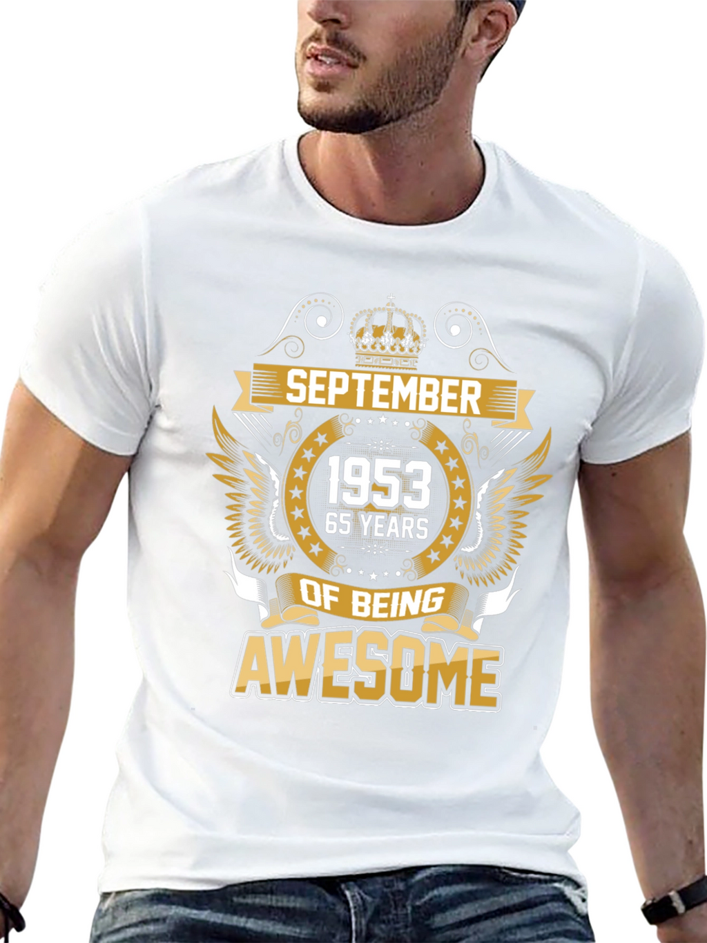 September 1953 Awesome Birthday T-Shirt