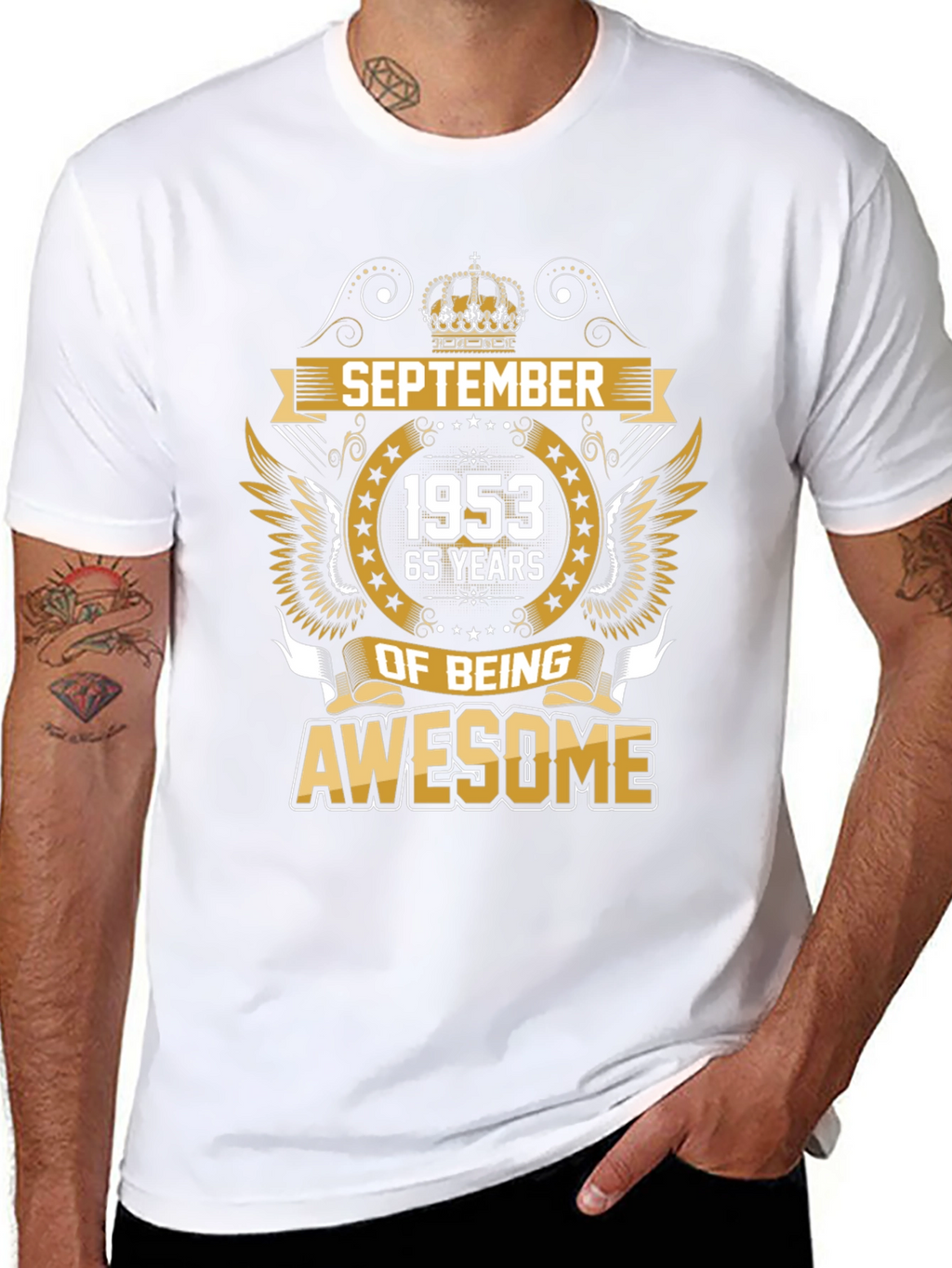 September 1953 Awesome Birthday T-Shirt