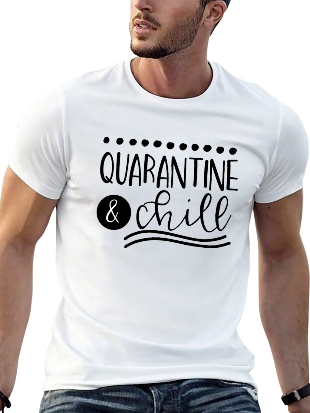Quarantine & Chill Graphic Tee