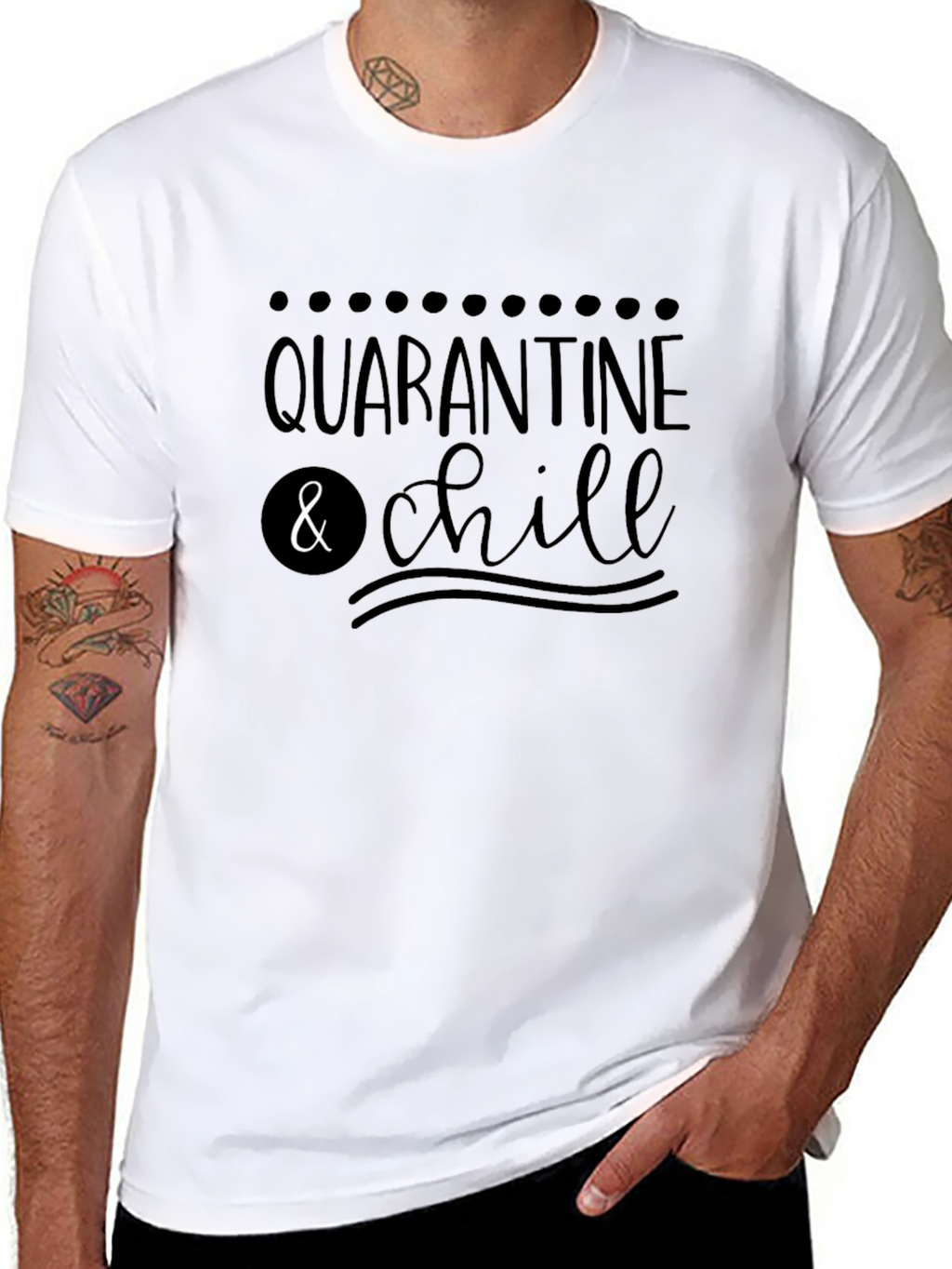 Quarantine & Chill Graphic Tee