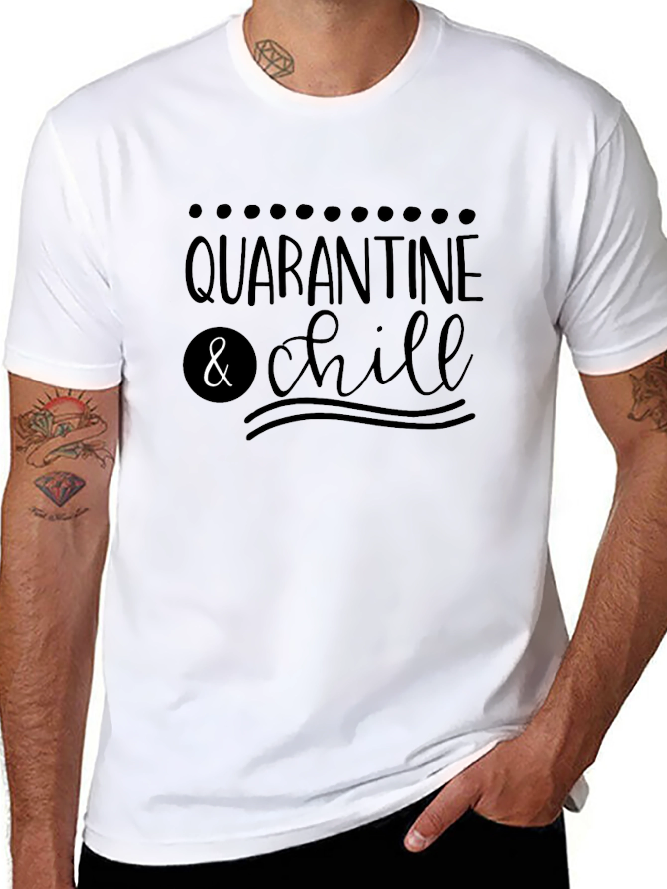 Quarantine & Chill Graphic Tee