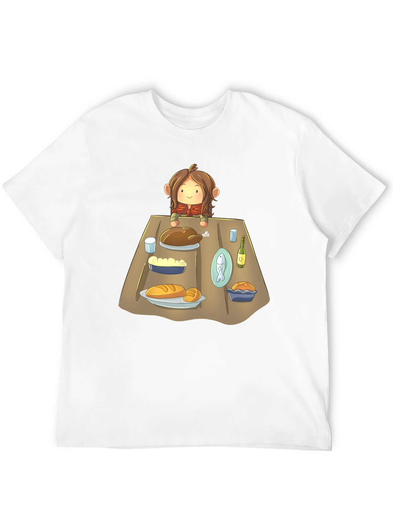 Hobbit Feast T-Shirt - Whimsical Lord of the Rings Apparel