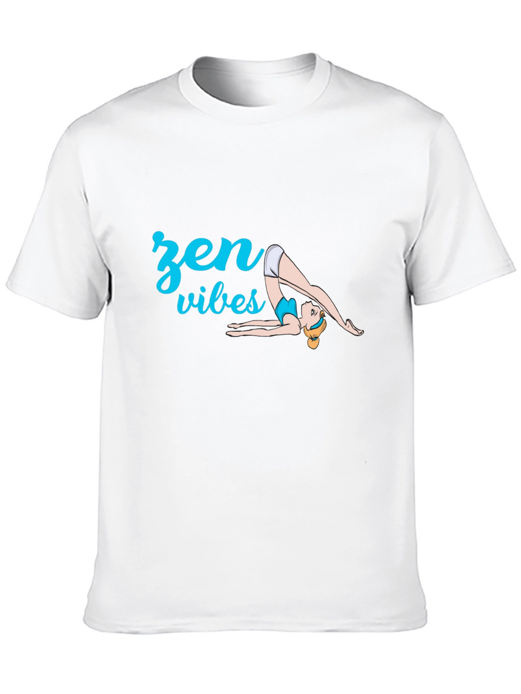 Zen Vibes Yoga T-Shirt - Black