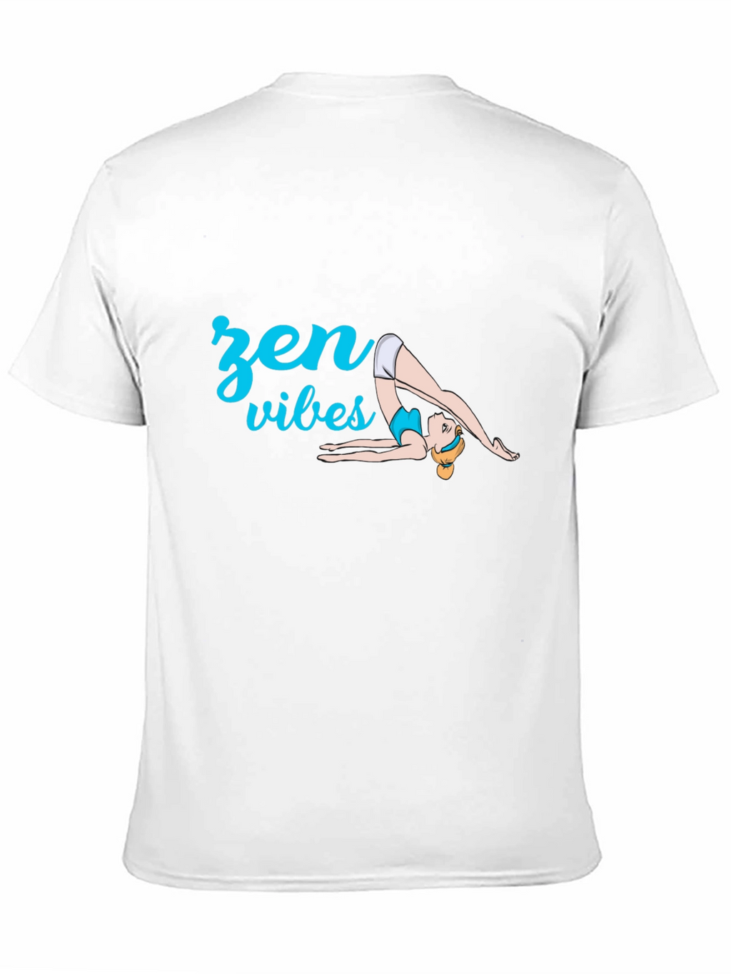 Zen Vibes Yoga T-Shirt - Black