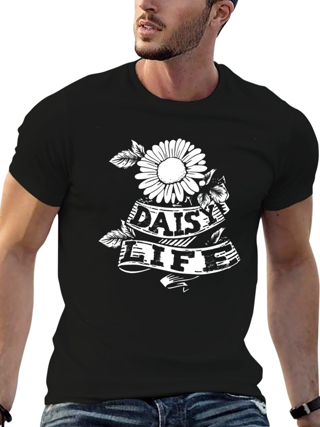 Daisy Life Graphic T-Shirt - Trendy Casual Wear