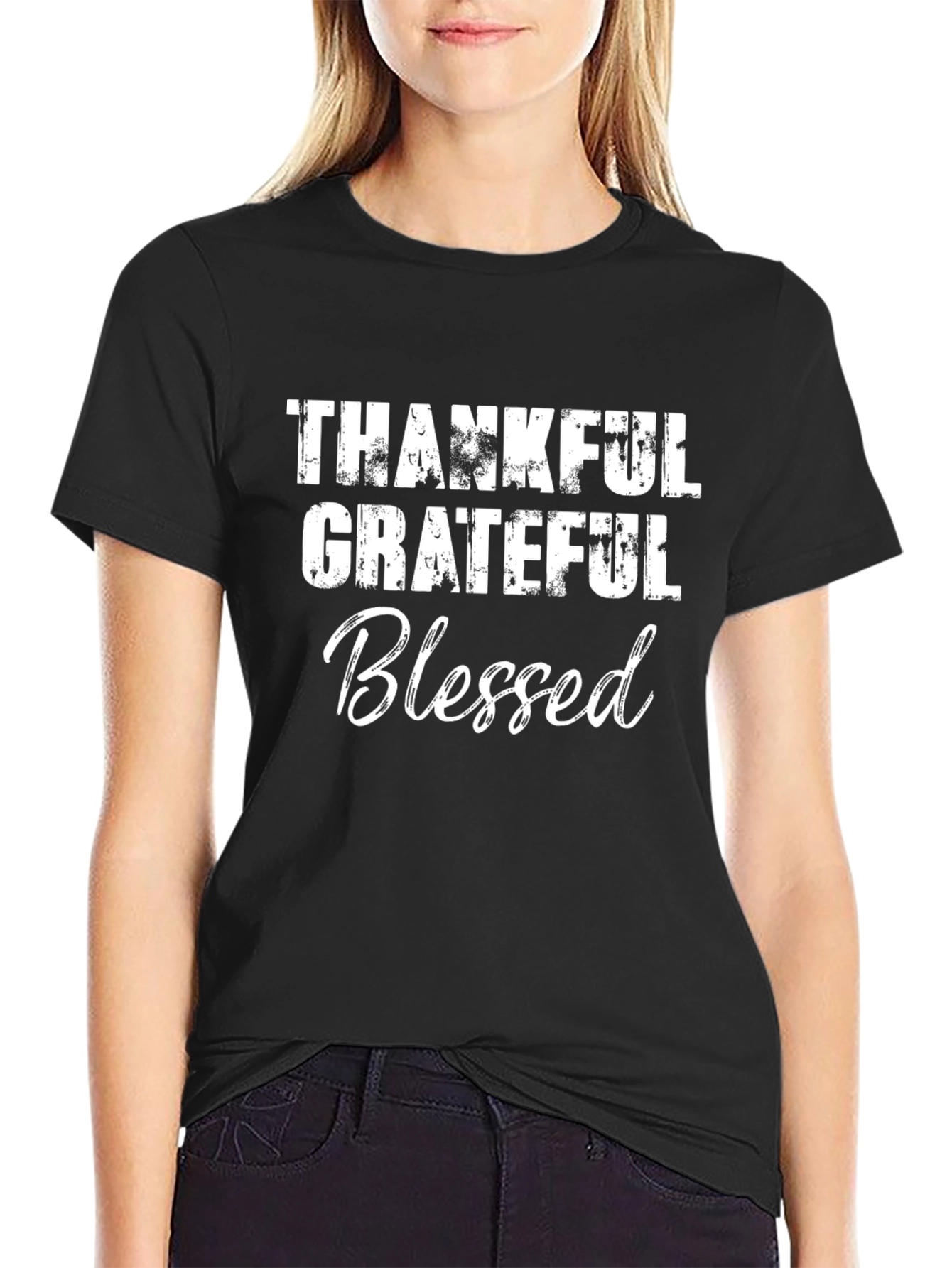 Thankful Grateful Blessed T-Shirt