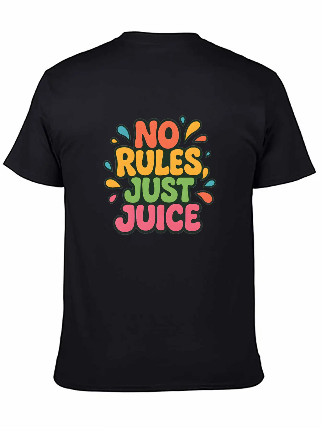 Y2K Fruit Chaos Pop Tee Unisex Casual T-Shirt – Clean Design For Daily Comfort