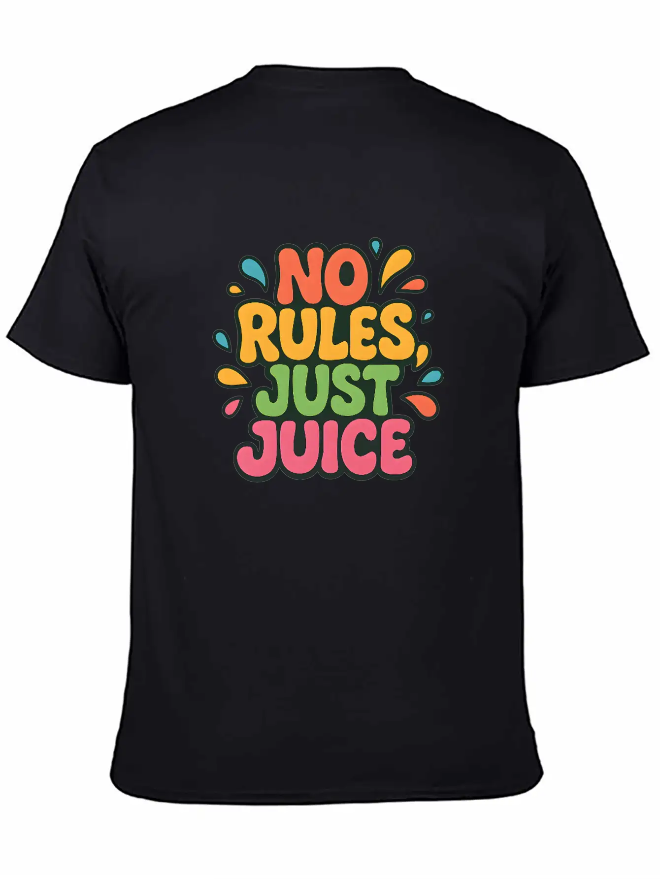 Y2K Fruit Chaos Pop Tee Unisex Casual T-Shirt – Clean Design For Daily Comfort