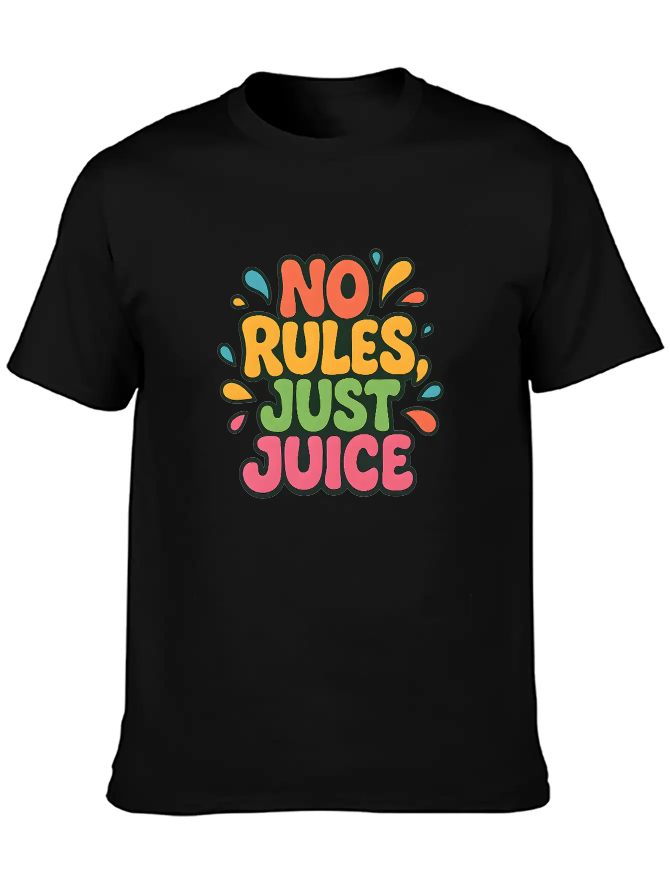 Y2K Fruit Chaos Pop Tee Unisex Casual T-Shirt – Clean Design For Daily Comfort