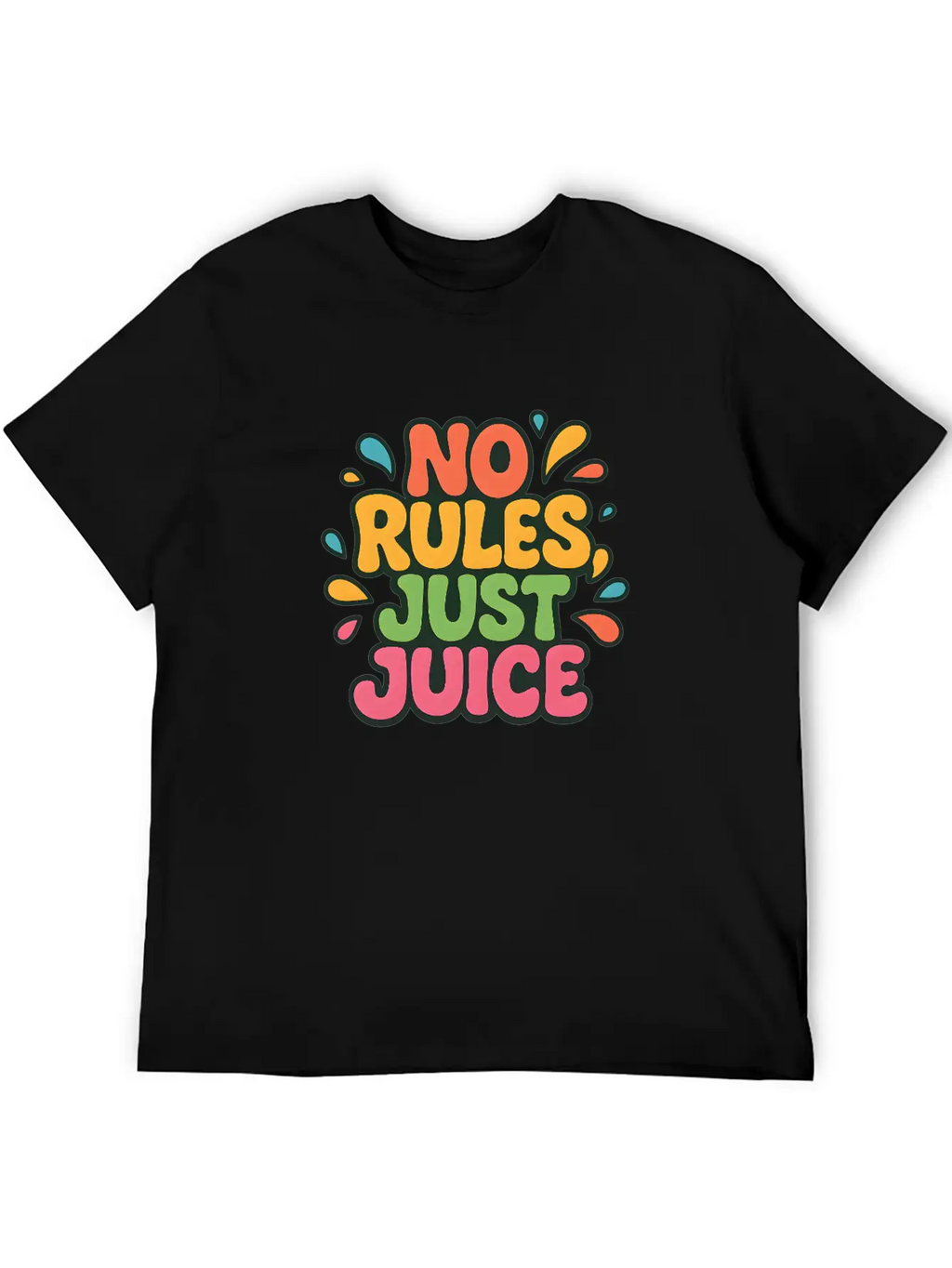 Y2K Fruit Chaos Pop Tee Unisex Casual T-Shirt – Clean Design For Daily Comfort