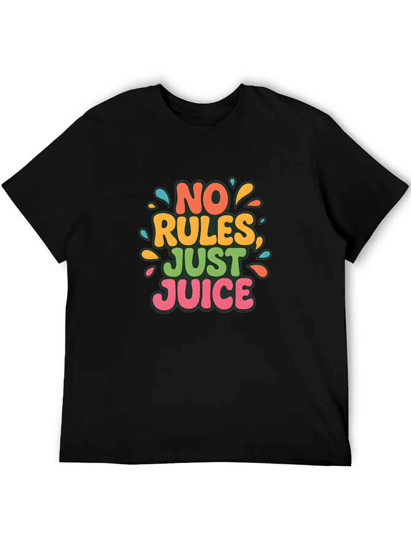 Y2K Fruit Chaos Pop Tee Unisex Casual T-Shirt – Clean Design For Daily Comfort