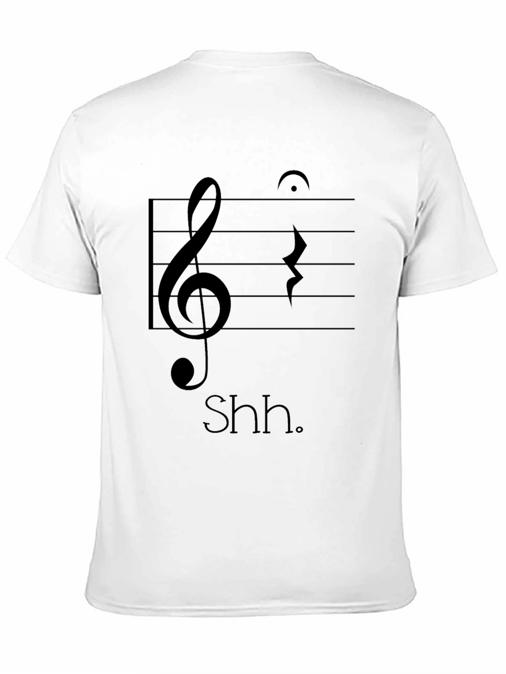 Musical Shh T-Shirt - Black