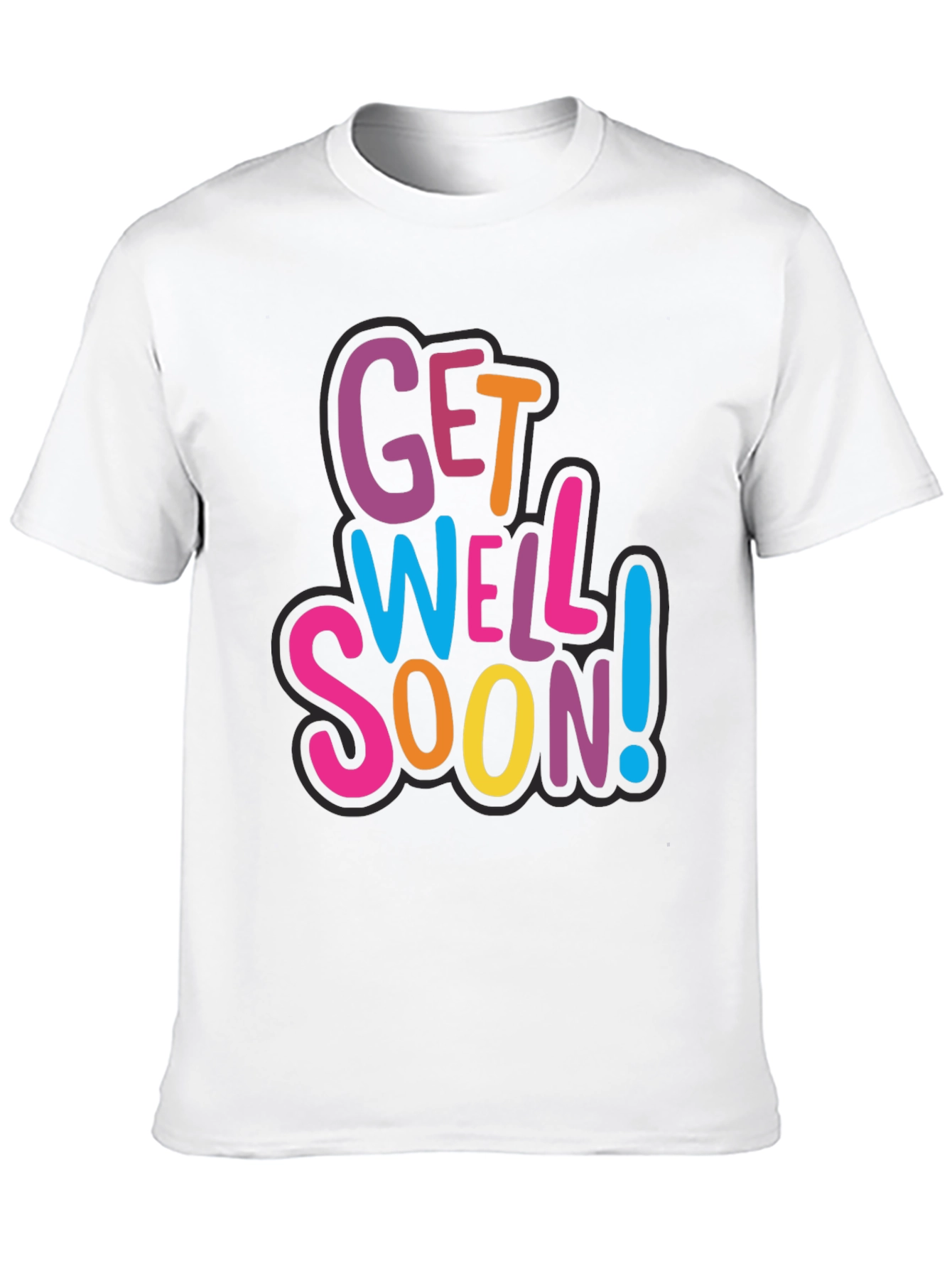 Get Well Soon Graphic Tee - Comfort & Style